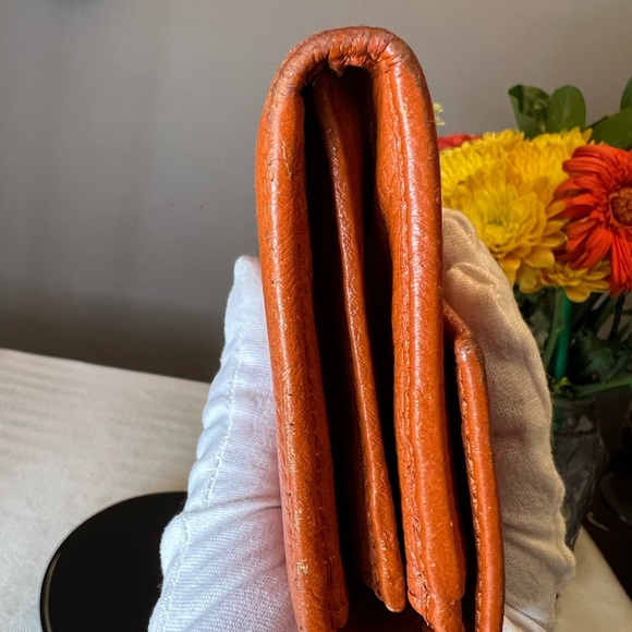 GUCCI Bamboo Accent Long Continental Leather Wallet - Picture 9 of 13